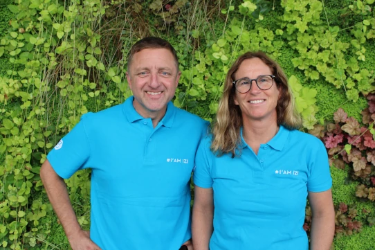 Romain Lasseur et Christine Ferrari, IZIGroup